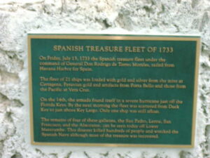 2003 - 1733 Spanish Treasure Fleet plaque