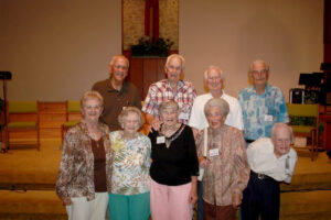 2010 75th anniversary of the 1935 Hurricane. Survivors with Irving & Jeane Eyster