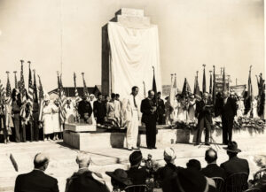 Monument Dedication - November 14, 1935